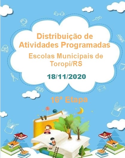 Entrega de Atividades Programadas Não Presenciais  - 18/11/2020