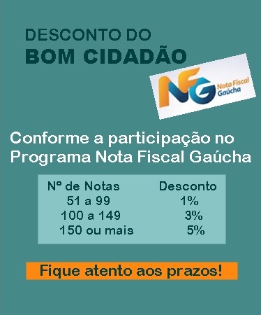 Ganhe desconto no IPVA com o Programa Nota Fiscal Gaúcha