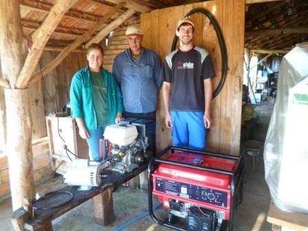 Famílias de Toropi são contempladas com equipamentos para agroindústria familiar