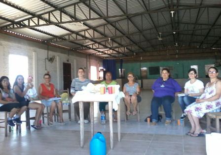 Encontro para revitalização do grupo de famílias na Boca da Picada