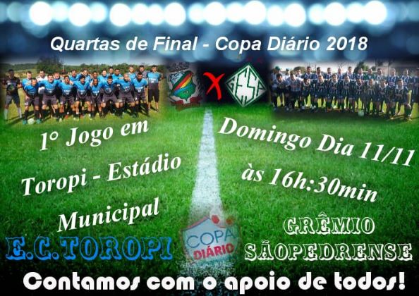 Quartas de Final  - Copa Diário 2018
