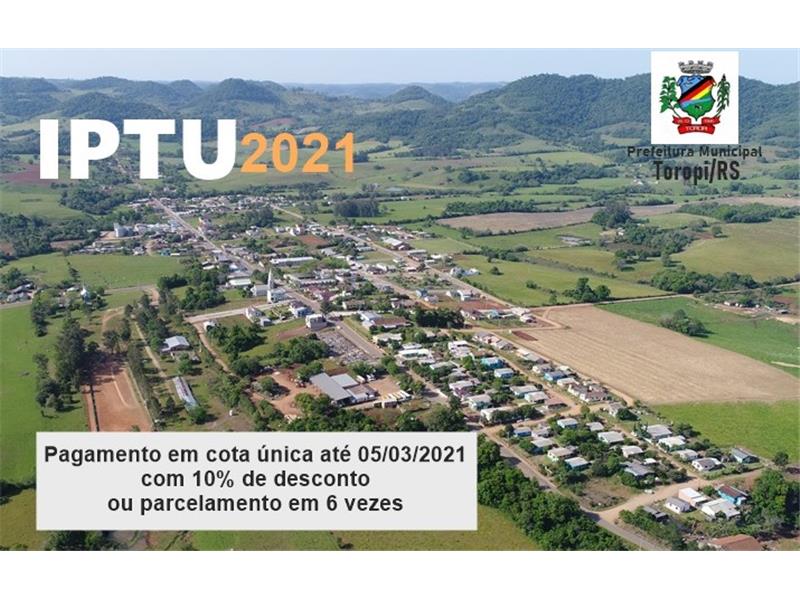 IPTU 2021 está disponível para pagamento