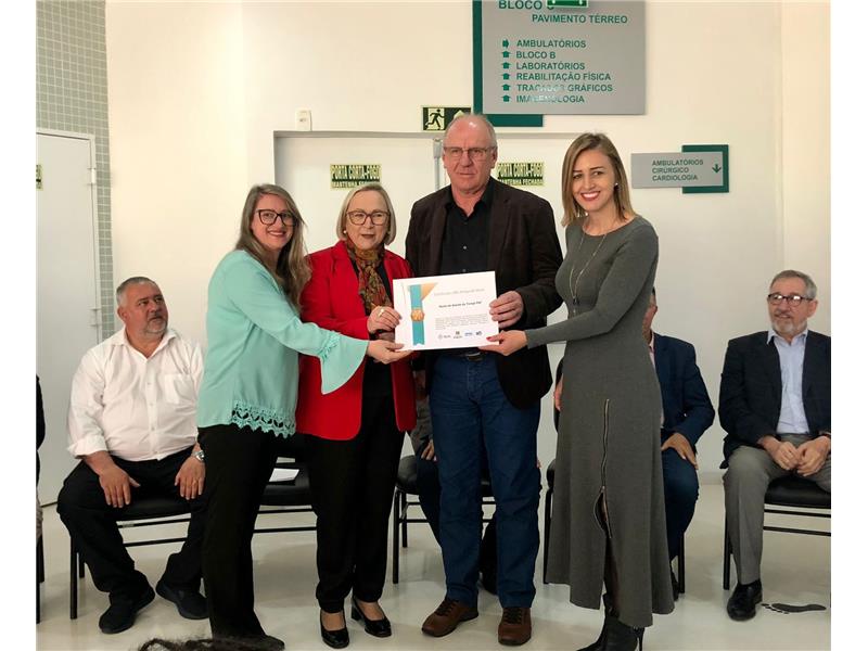 Posto de Saúde de Toropi recebe Certificado UBS Amiga do Idoso