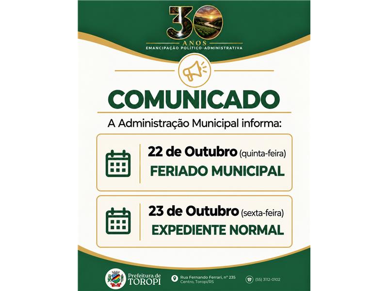 COMUNICADO