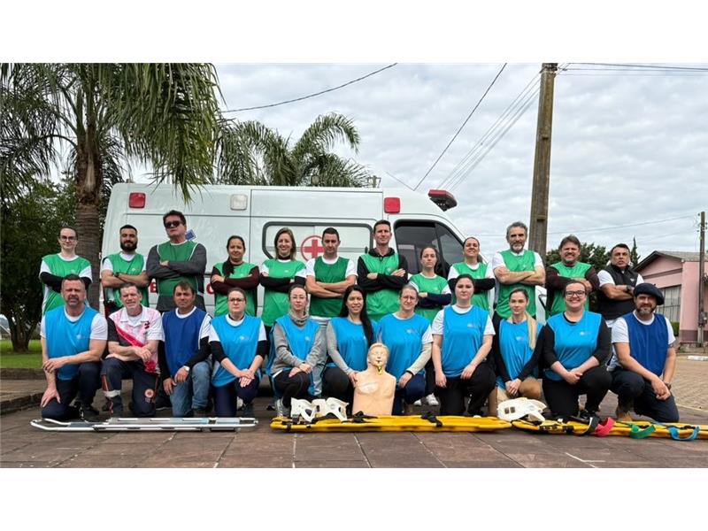 Equipe de Saúde de Toropi participa de capacitação em APH e SBV
