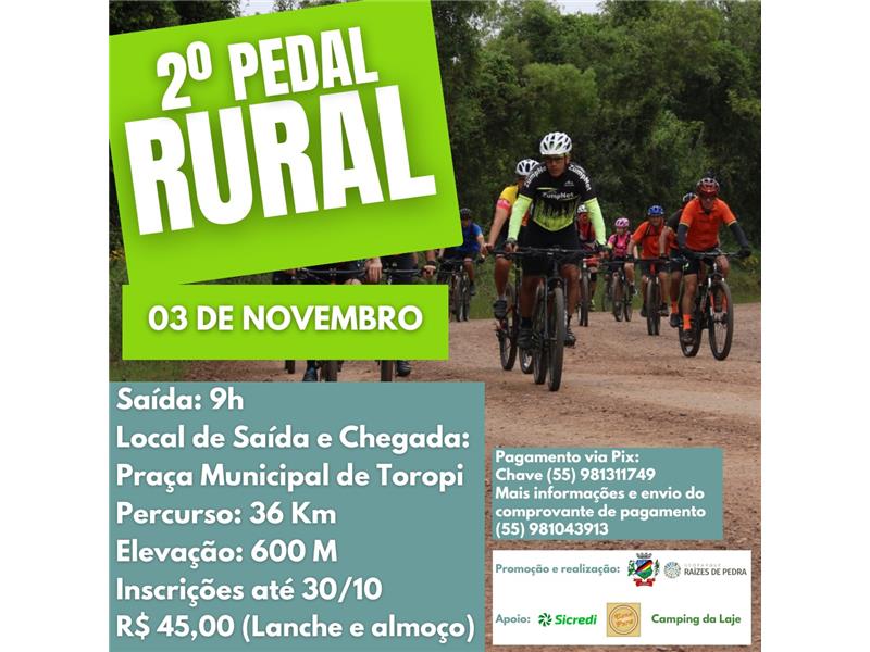 2º Pedal Rural