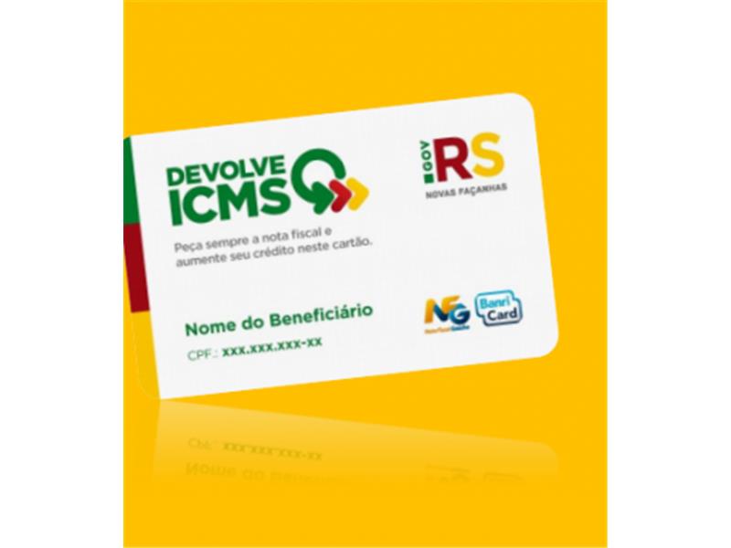 Cartões do Programa Devolve ICMS serão entregues pelo Banrisul