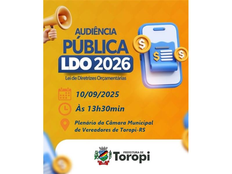 Audiência Pública LDO 2026