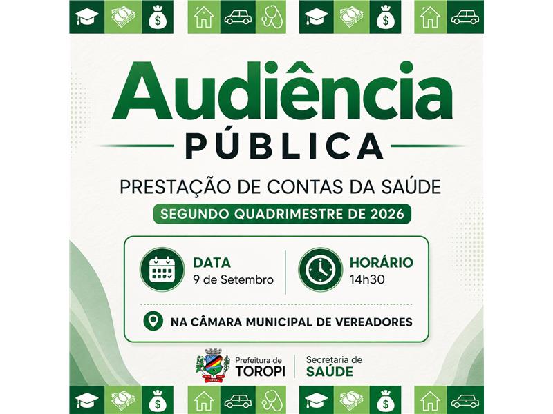 Audiência Pública da Saúde