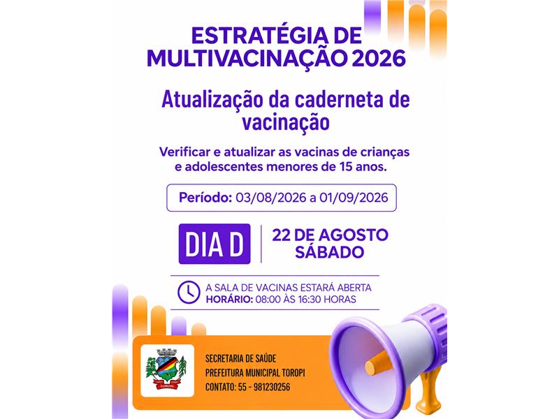 Campanha de Multivacinação 2026
