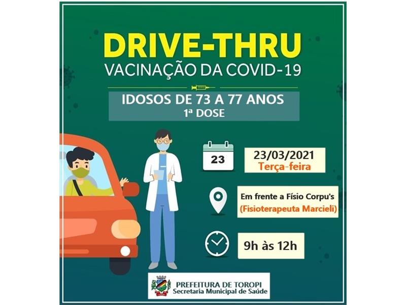 Vacinação COVID-19 - 23/03/2021