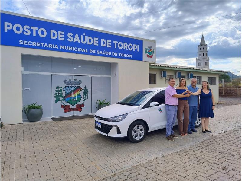 Toropi amplia frota da saúde com novo HB20 Sedan zero km