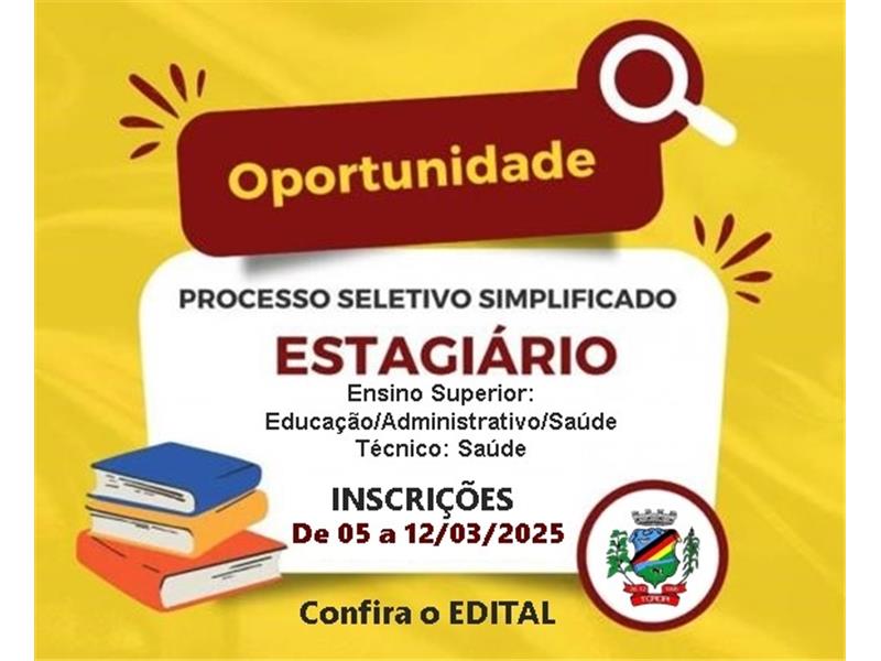 Processo Seletivo de Estágio