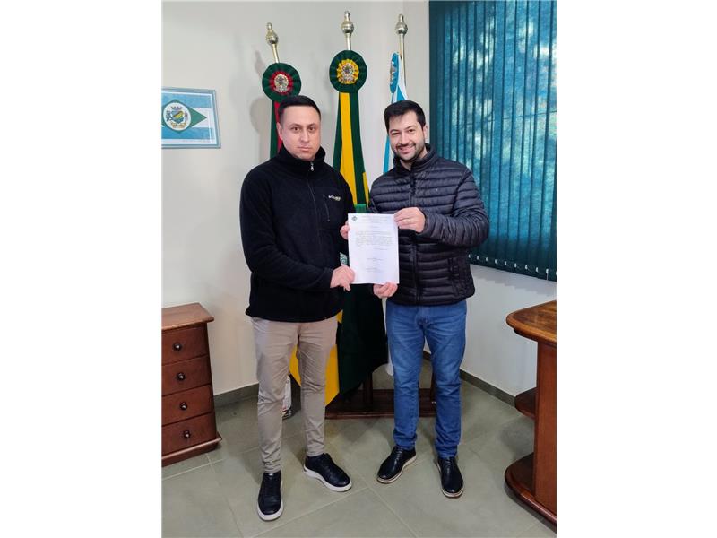A Prefeitura Municipal dá as boas-vindas ao novo servidor