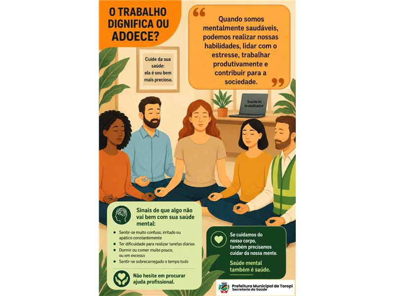 Saúde Mental no Trabalho: cuidar da mente também é cuidar da vida